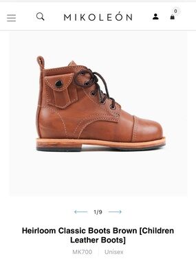 Mikoleon leather boots 23 (6) vGUC